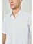 Regular Fit Uzun Kollu Spor Beyaz Erkek Gömlek GM23Y231145_D01 3