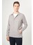 Erkek Regular Fit Uzun Kollu Flanel Gömlek GRİ GM22K222095_D55 3
