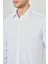 Regular Fit Beyaz Spor Erkek Gömlek GM23Y231053_D01 3