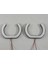 Uygunmarketcom, U Tipi Angel, Beyaz 120MM 2 Adet , Far Içi Halka , Pamuk Angel , U Tipi Cotton Angel 2