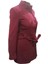 Kadın Kaşe Önü Düğmeli Kaban ST02275 - Bordo - 38 3