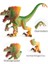 Ruyı Dinozor Hayvan Dünyası Modeli Çoklu Simülasyon Tyrannosaurus Rex Oyuncakları (Yurt Dışından) 5