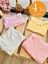 Kız Bebek 4 Lü Paket Dantelli Body ve Zıbın 1