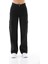 Kız Çocuk Kargo Cep Detaylı Yüksek Bel Wide Leg Kot PANTOLON-PNT-0029 1