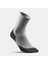 Quechua Uzun Konçlu Outdoor Çorap - 2 Çift - Koyu Gri - Hike 100 4