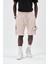 Paraşüt Şort Erkek Bej Şort 25163-06 3