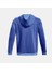 Erkek UA Essential Fleece Kapüşonlu Üst 1381214-400 5