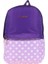 Soft Floral Sırt Çantası Purple K1492 1