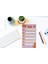 Dopp Çek-Kopar Desenli Bloknot 76X27 cm 50 Yaprak DOPP-N20 2