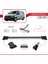 Mercedes Vito (W447) 2014 ve Sonrası ile Uyumlu Fly Model Ara Atkı Tavan Barı Gri 4