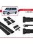 Volkswagen Caravelle (T6) 2015 ve Sonrası ile Uyumlu Fly Model Ara Atkı Tavan Barı Siyah 5
