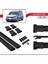 Volkswagen Caddy 2015-2019 Arası ile Uyumlu Fly Model Ara Atkı Tavan Barı Siyah 5