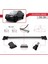 Volkswagen Amarok 2010-2016 Arası ile Uyumlu Fly Model Ara Atkı Tavan Barı Gri 4