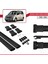Toyota Yaris Verso (XP20) 2000-2005 Arası ile Uyumlu Fly Model Ara Atkı Tavan Barı Siyah 5
