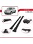 Saturn Vue Opel Antara 2008-2010 Arası ile Uyumlu Fly Model Ara Atkı Tavan Barı Siyah 4