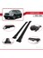 Infiniti Fx (S50) 2003-2008 Arası ile Uyumlu Fly Model Ara Atkı Tavan Barı Siyah 4