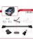 Daihatsu Terios 1997-2005 Arası ile Uyumlu Fly Model Ara Atkı Tavan Barı Gri 4