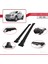 Chevrolet D-Max (RT50) 2012-2015 Arası ile Uyumlu Fly Model Ara Atkı Tavan Barı Siyah 4