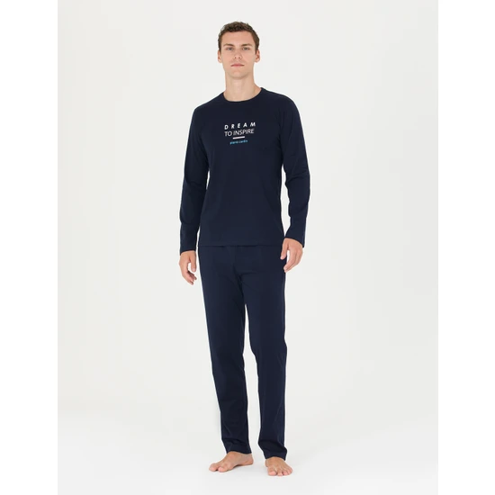 Pierre Cardin Erkek Lacivert Pijama Takımı 50284149-200
