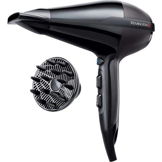 Remington AC5912 2200 W Güçlü Saç Kurutma Makinesi 2 Kademe Hız Ayarı ve Profesyonel Özellikler