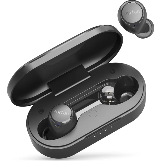 Earfun 1s TW100S Siyah 4 Mikrofonlu Enc Ipx7 Suya Dayanıklı Bluetooth Kablosuz Kulaklık