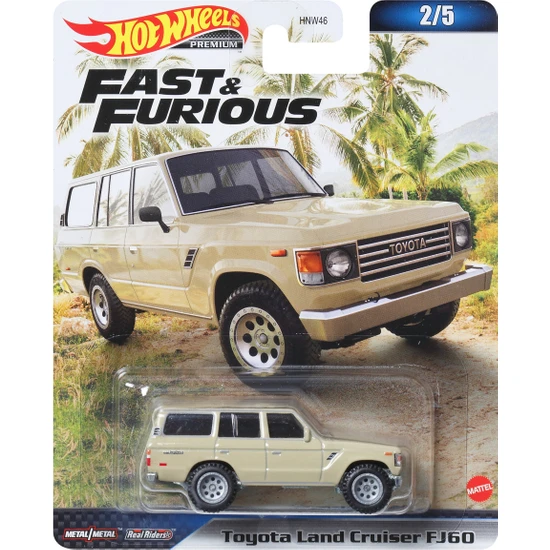 Hot Wheels Fast & Furious Premium Arabalar HNW53