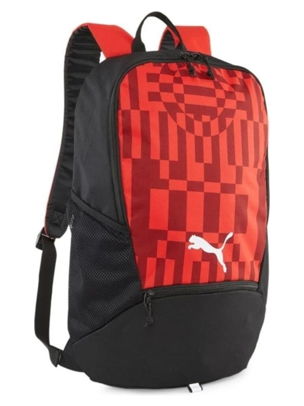 Puma Individualrıse Backpack Sırt Çantası Siyah-Kırmızı
