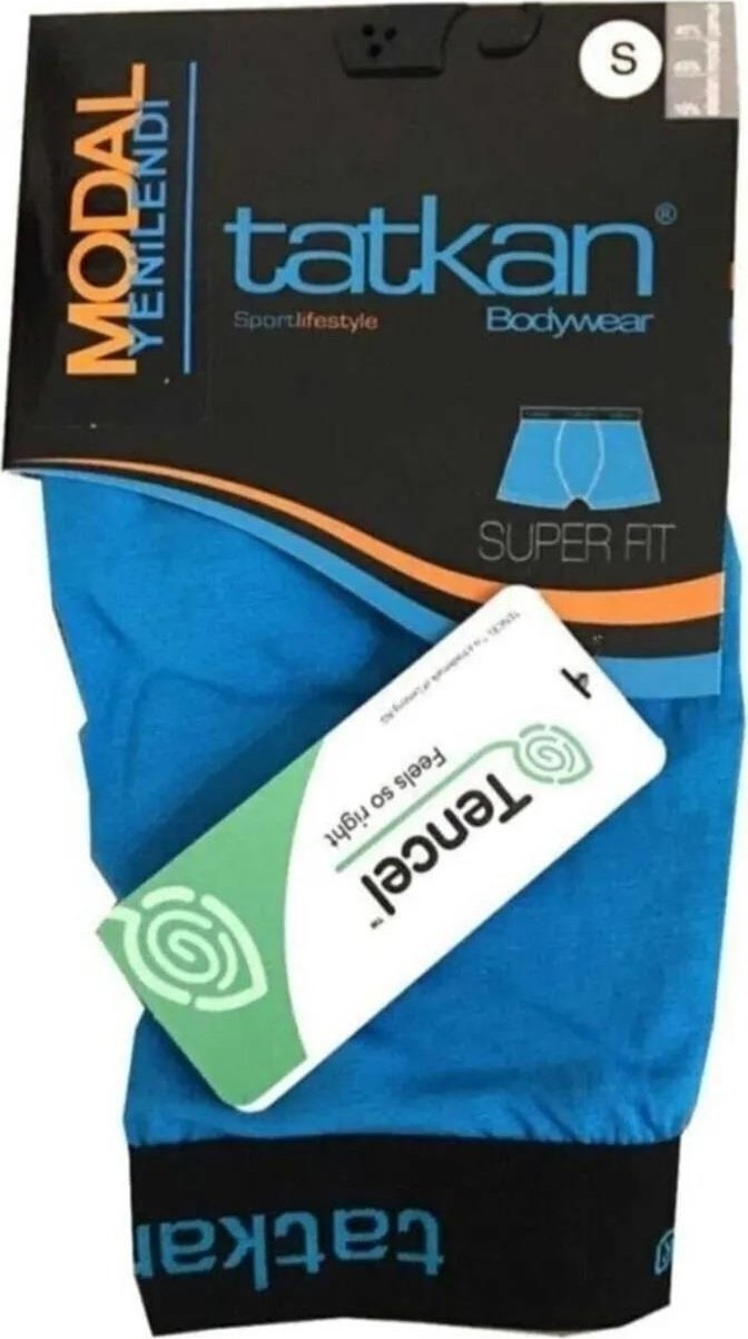 Tatkan Bodywear Tatkan Erkek Modal Penye Boxer - 6 Adet görsel 8