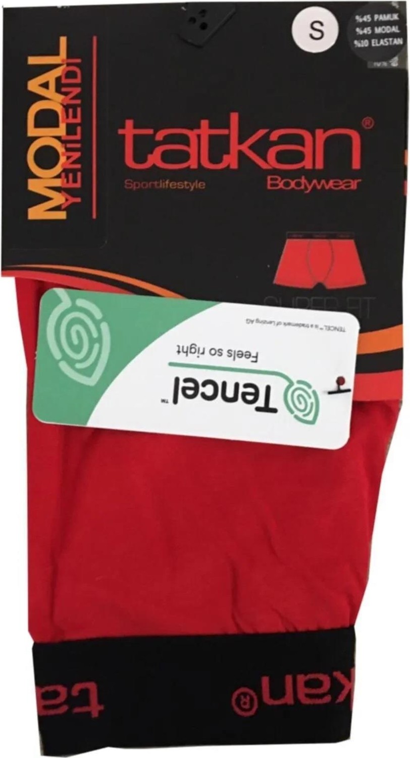 Tatkan Bodywear Tatkan Erkek Modal Penye Boxer - 6 Adet görsel 6