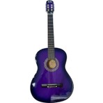 Segah Müzik SOLAK 4/4 BOY KLASİK GİTAR Mor Renk Öğrenci Gitarı Kılıf ve Pena Hediye ile