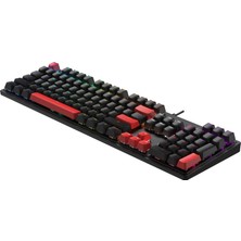 Bloody S510R Q Türkçe Mekanik Rgb Bmls Blu Fire Black Gamer Oyun Klavyesi