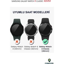 Wully Samsung Galaxy Watch 4 Classic 46MM Yumuşak Önü Açık Kasa Koruyucu