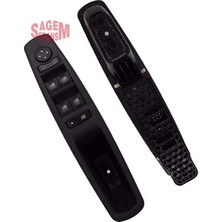 Sagem 500129 Cam Açma Düğmesi Panelli Ön Sol Megane Iıı-Fluence Tek Soket