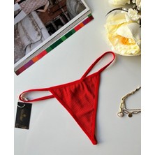 Intive Lingerie Lenora Kadın Fitilli Pamuklu Günlük Kullanım  String