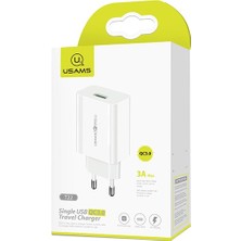 Oddity US-CC083 T22 18W USB Qc3.0 Samsung Huawei Xiaomi Için Hızlı Şarj Başlık Adaptör