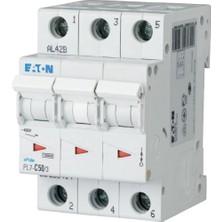 Eaton PL7-C50/3 Otomatik Sigorta - 10KA - C Eğrisi - 3X50A