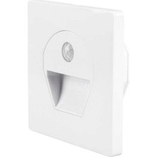 Cata CT-5170 1 Watt Beyaz Kasa Sensörlü Koridör Armatürü Günışığı