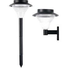 Cata CT-7314 15 Watt Solar Bahçe Armatürü Beyaz 56CM