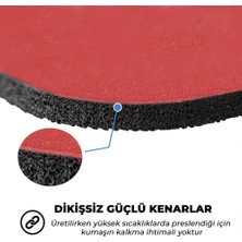 Sonic Touch Dünya Desenli Kaydırmaz Gaming Oyuncu Masaüstü Dikişsiz Mouse Pad/ped (Mouse Altlığı) 17X21CM