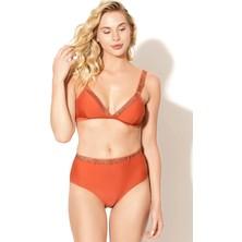 Seja Turuncu Lastikli Bikini