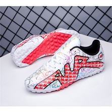 Fullbarns Futbol Ayakkabısı Erkek Ve Kız Tf Kırık Çivi Öğrenci Yarışma Antrenman Ayakkabısı (Yurt Dışından)