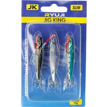 Ryuji Jig King Real Mix 3 Adet Jig Yem