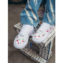 Soffiando Airforce1 '07 White Tasarımlı Spor Ayakkabı Sneakers Unisex Ortepedik Taban