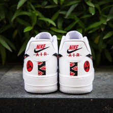 Soffiando Airforce1 '07 White Tasarımlı Spor Ayakkabı Sneakers Unisex Ortepedik Taban