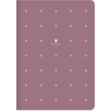 Keskin Color B. Journal 16X21.5 80 Yp. Noktalı Defter - Mor