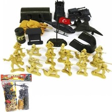 Berat Toys Berattoys 28  Parça Asker Seti Tank Helikopter Uçak Asker Figürleri Oyun Seti Figür Oyuncak