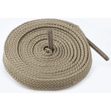 Airyfoot Ayakkabı Bağcığı 120 cm Yassı Converse bej