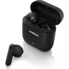 Niceboy Hıve Beans Siyah Bluetooth 5.0 Kulaklık