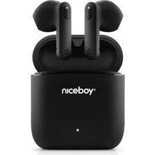 Niceboy Hıve Beans Siyah Bluetooth 5.0 Kulaklık