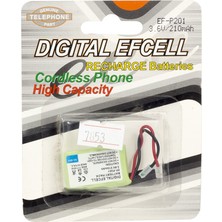 Efcell EF-P201 3.6 Volt 210 Mah Pil